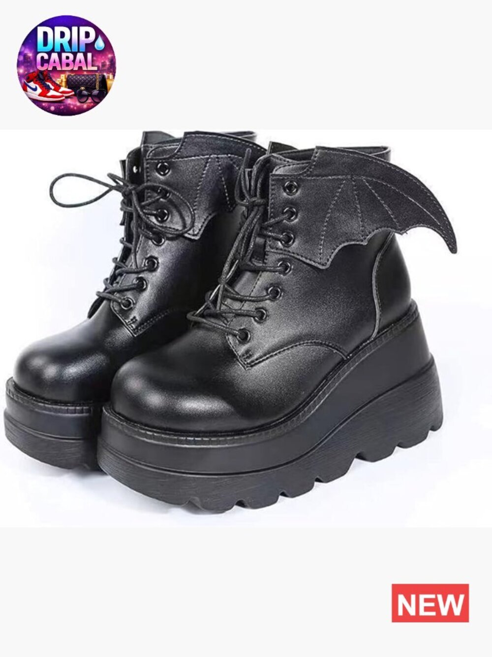 MARY JANE DRESS PUMPS PLATFORM GOTHIC ANKLE STRAP CHUNKY HEEL UNIFORM SHOES